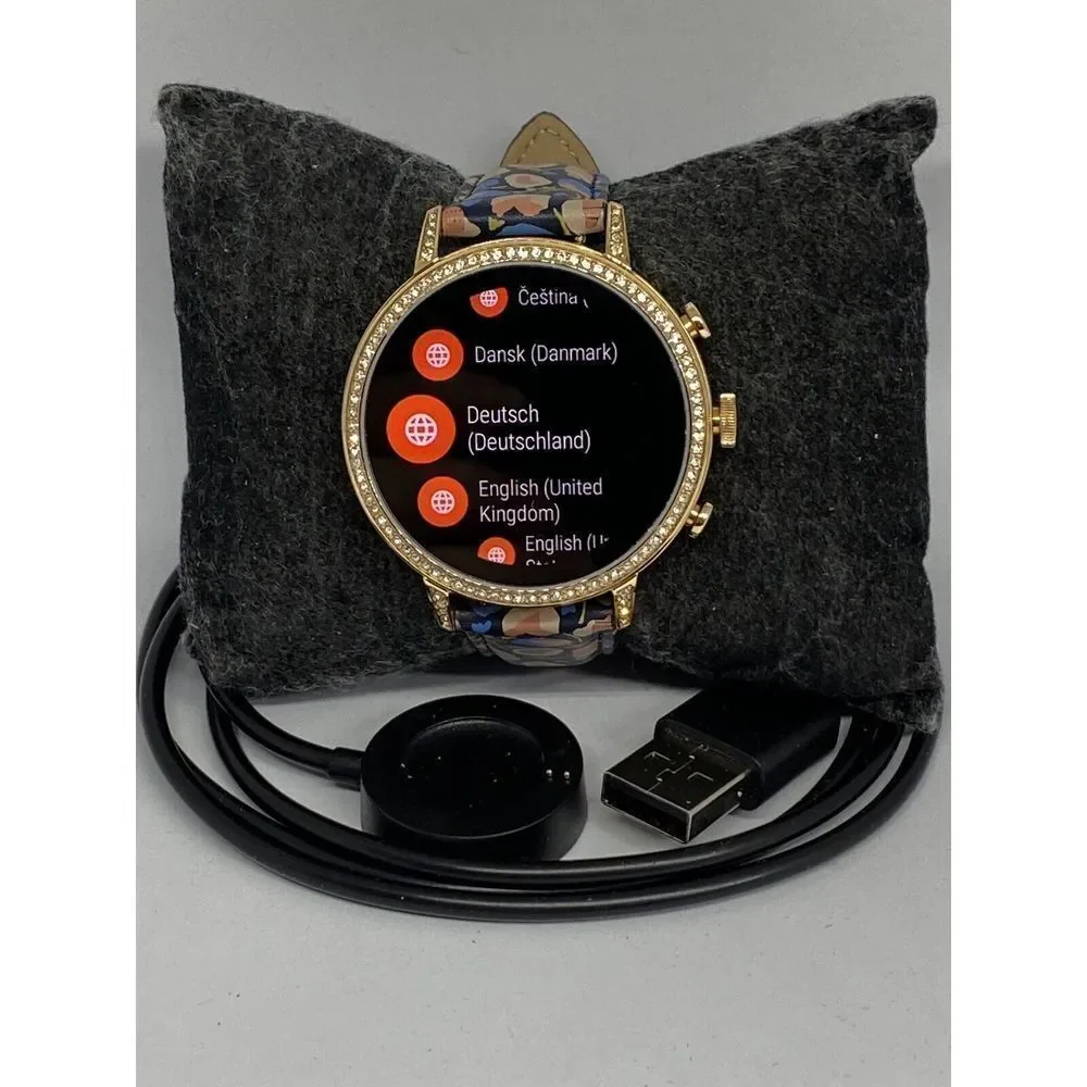 Fossil Gen 4 Authentic Genuine Digital Dial Smart Wrist Watch FTW6011 LT755